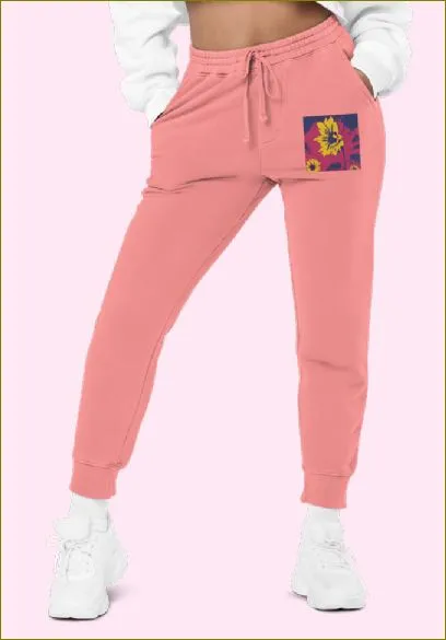 Hazing Sunflowers ~ Pigment-dyed Unisex sweatpants