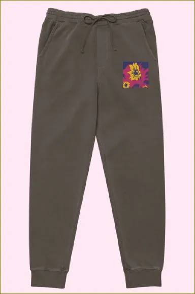 Hazing Sunflowers ~ Pigment-dyed Unisex sweatpants