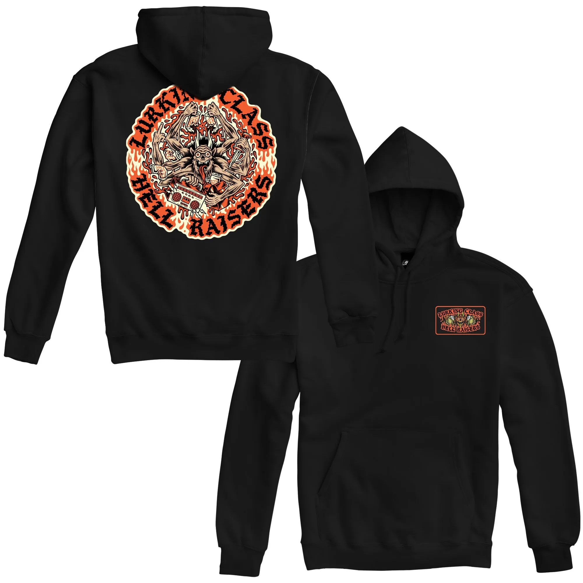 Hell Raisers Hoodie - Black