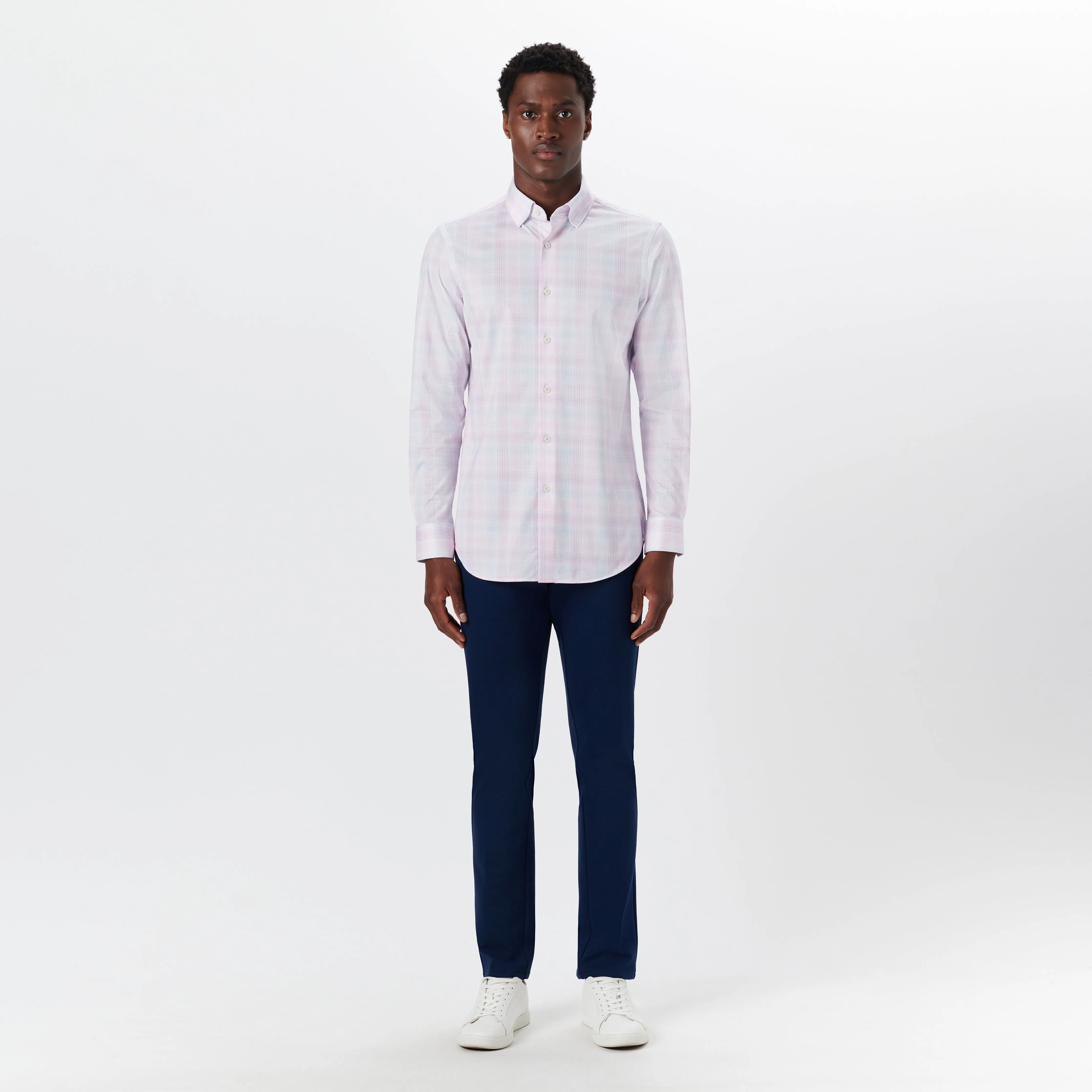 JAMES Plaid Check OoohCotton Twill Shirt