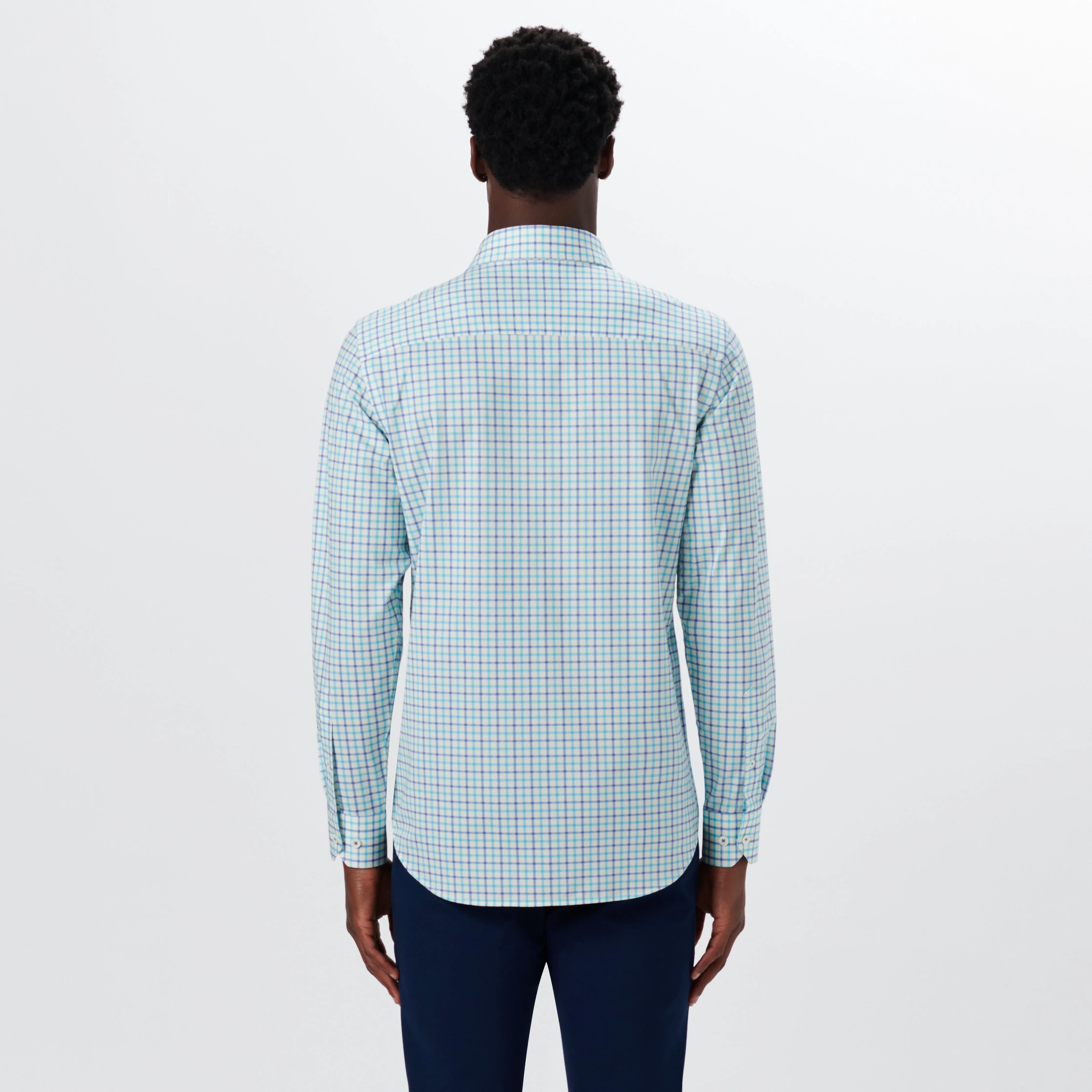 JAMES Tattersall Check OoohCotton Twill Shirt