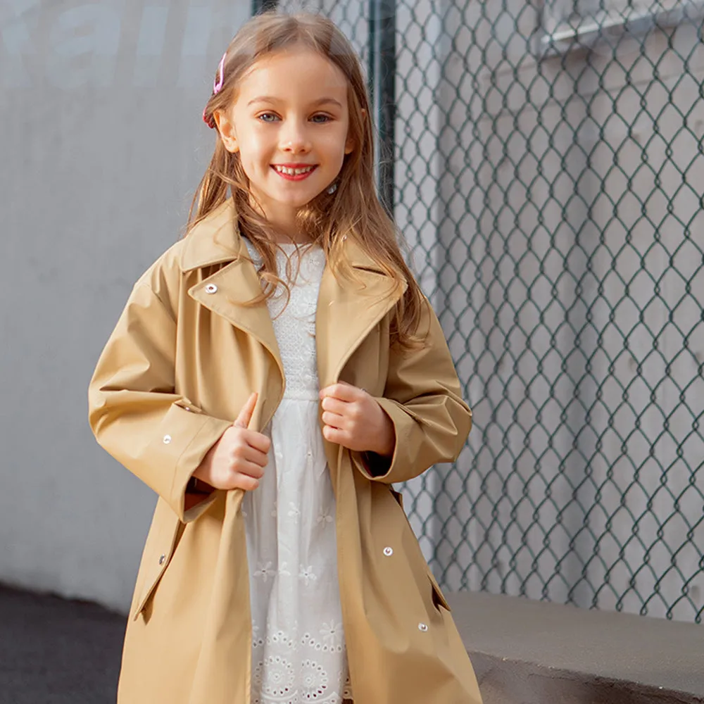 Kid’s Rainproof Trench Coat UPF 50 