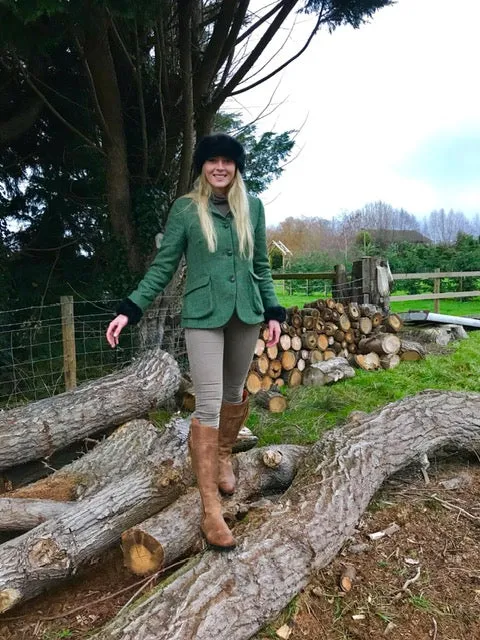 Lake Tweed Field Green Coat