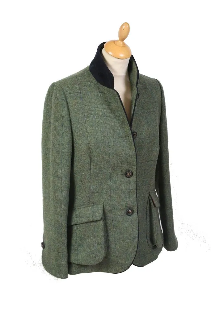 Lake Tweed Field Green Coat