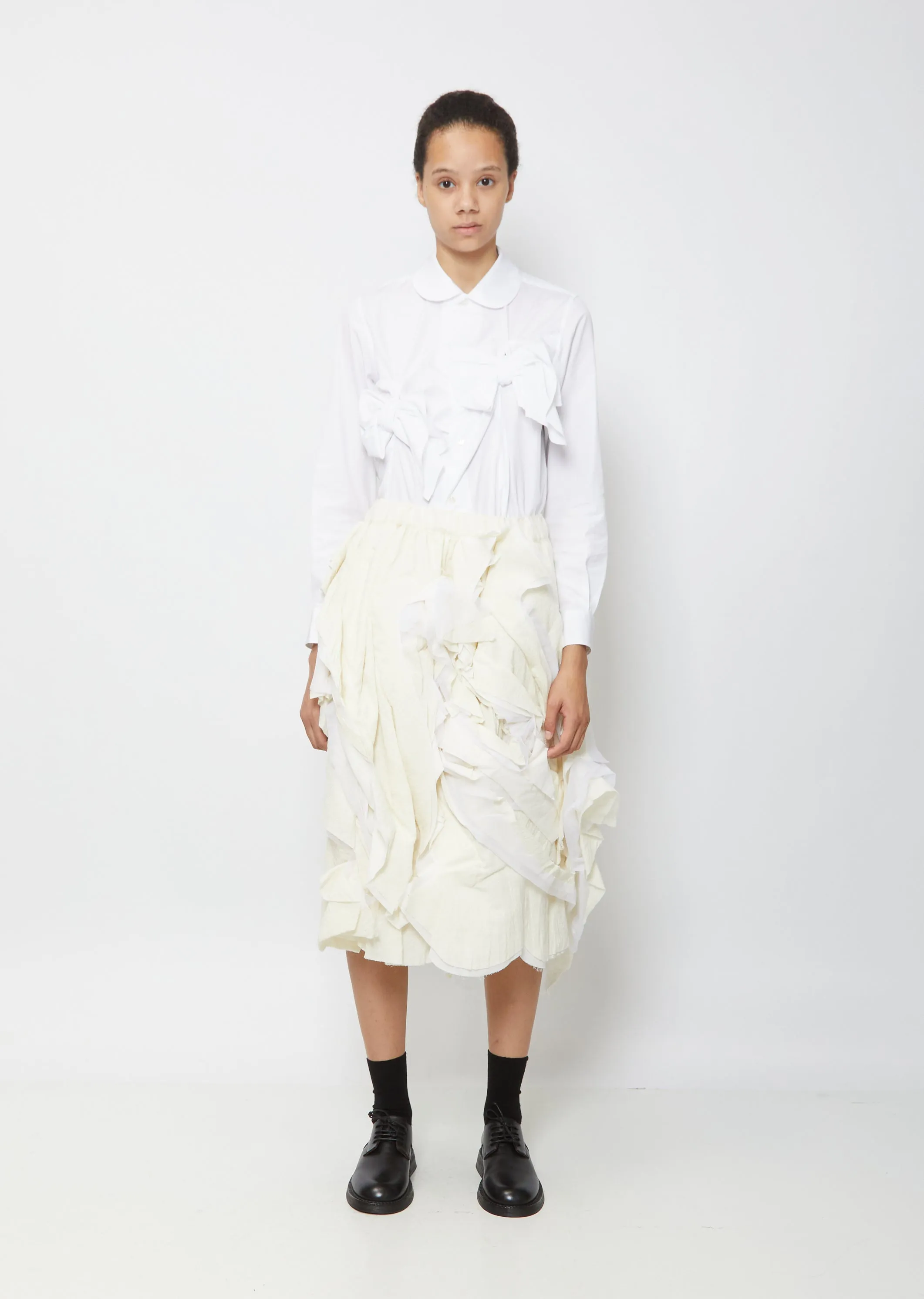 Layered Asymmetric Skirt