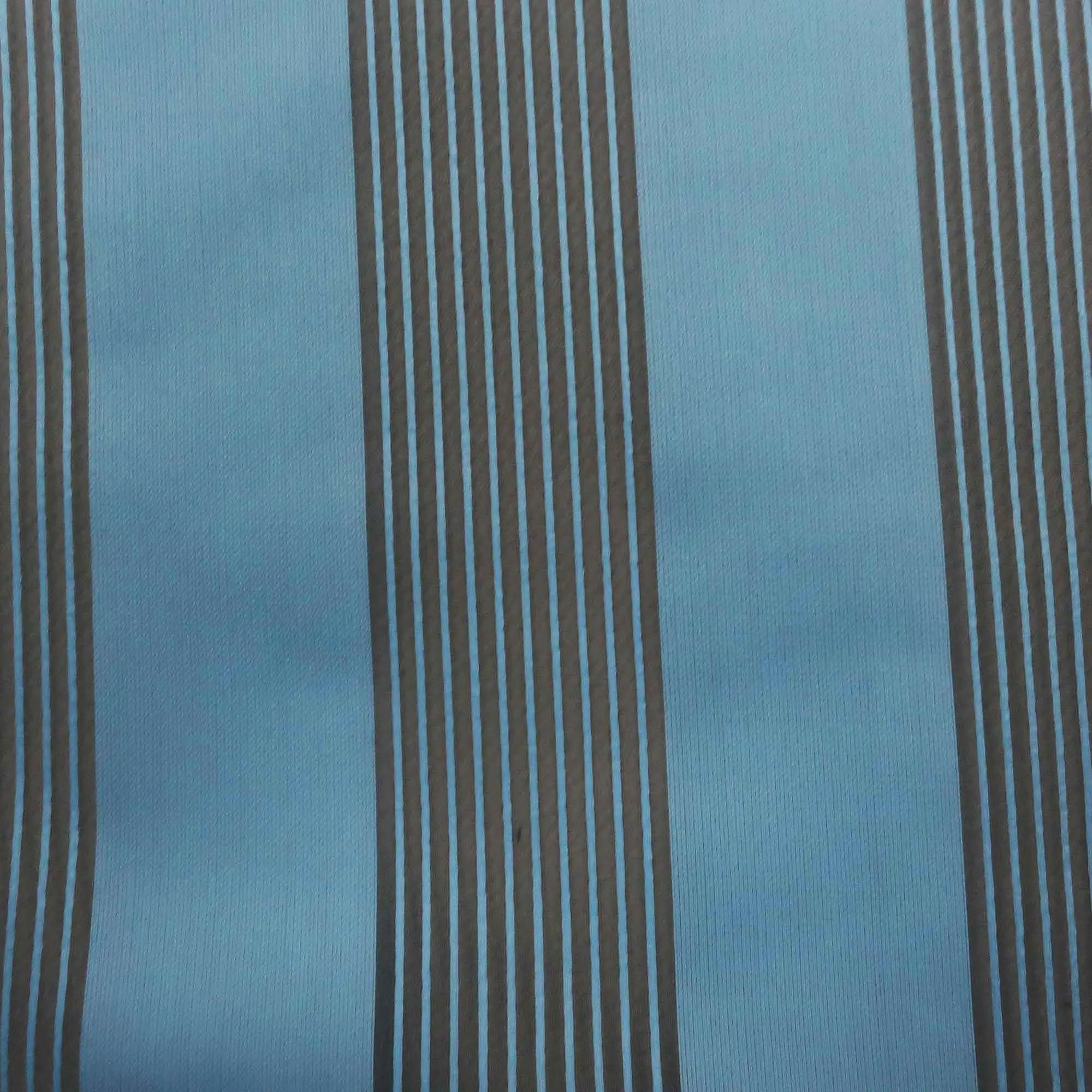 Light Blue Striped Organza Fabric