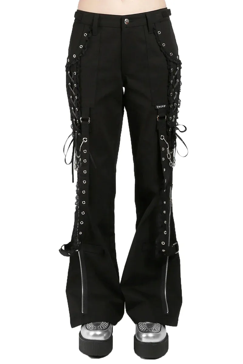 Lolita Dark Street Pants [Black/Black]