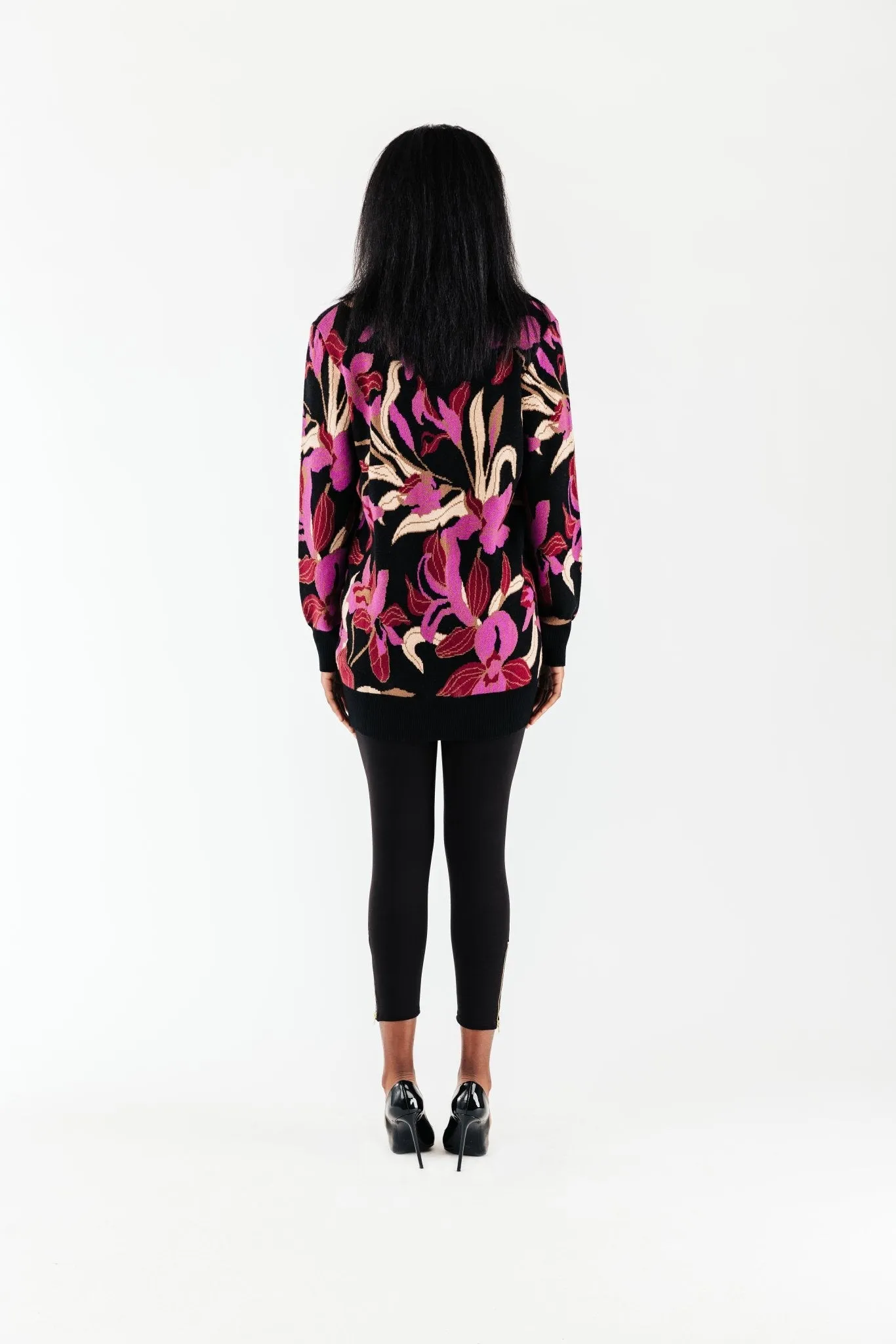 Magenta Floral Kristyn Cardigan