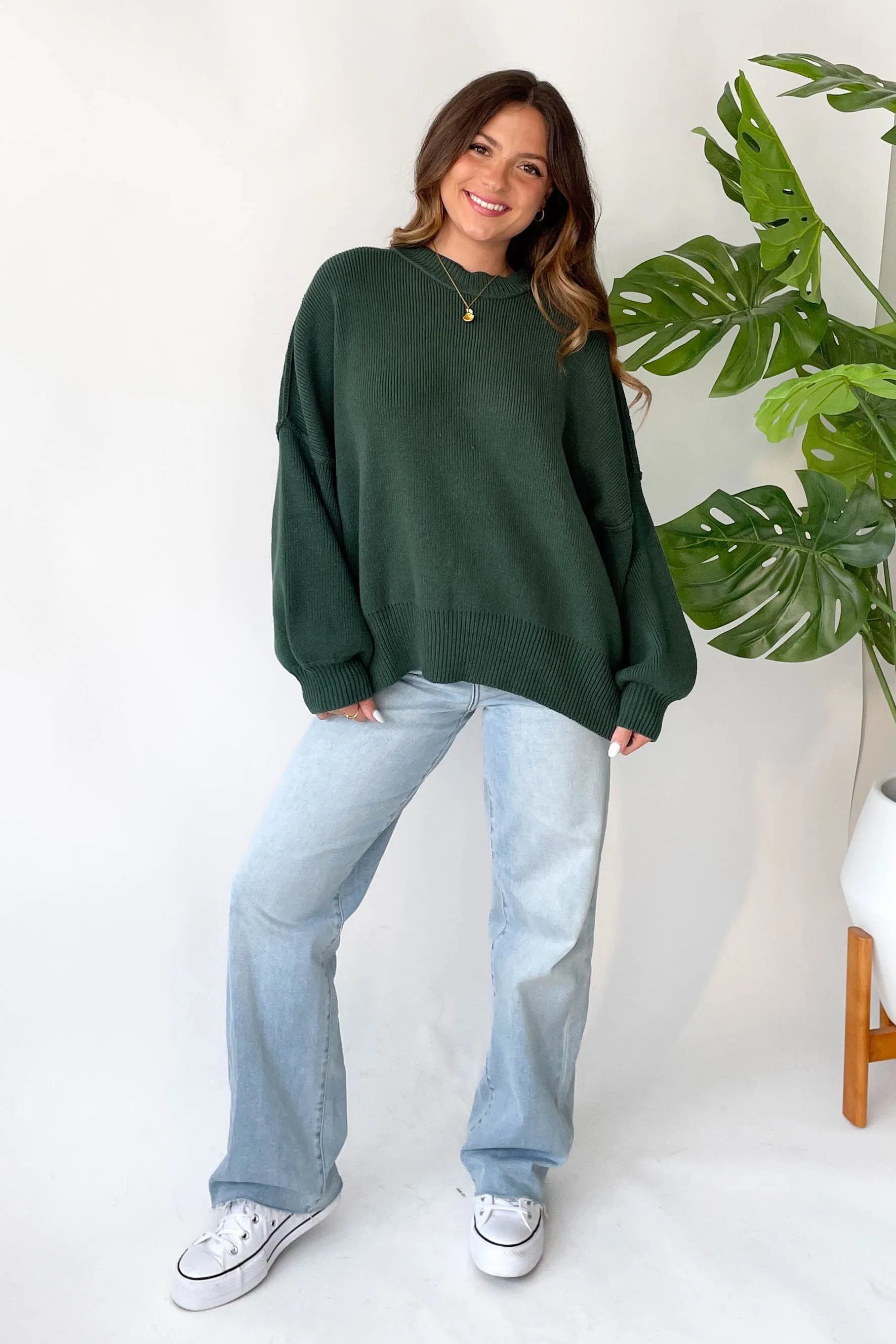 Martha Sweater in Green