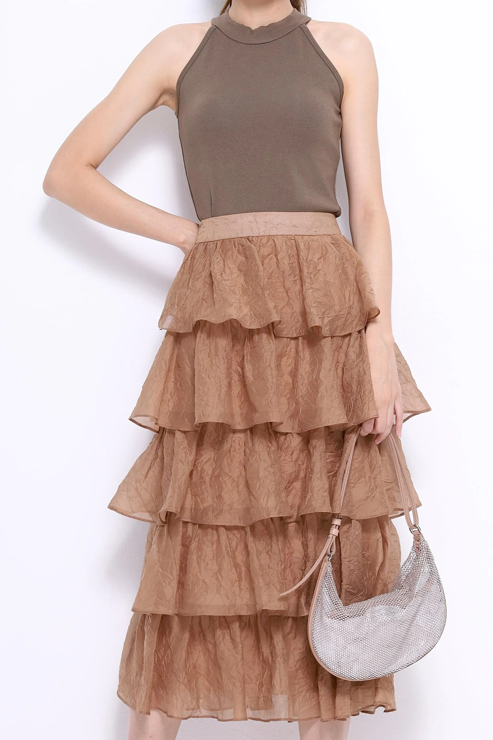 May Layered Maxi Skirt