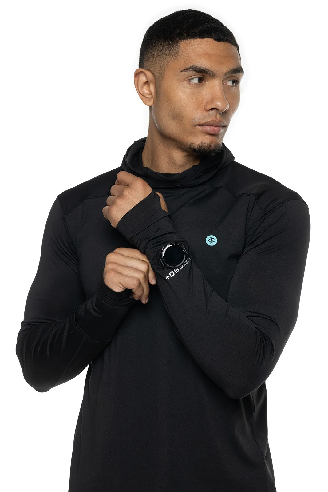 Men's Agility Performance Hoodie  |  Black