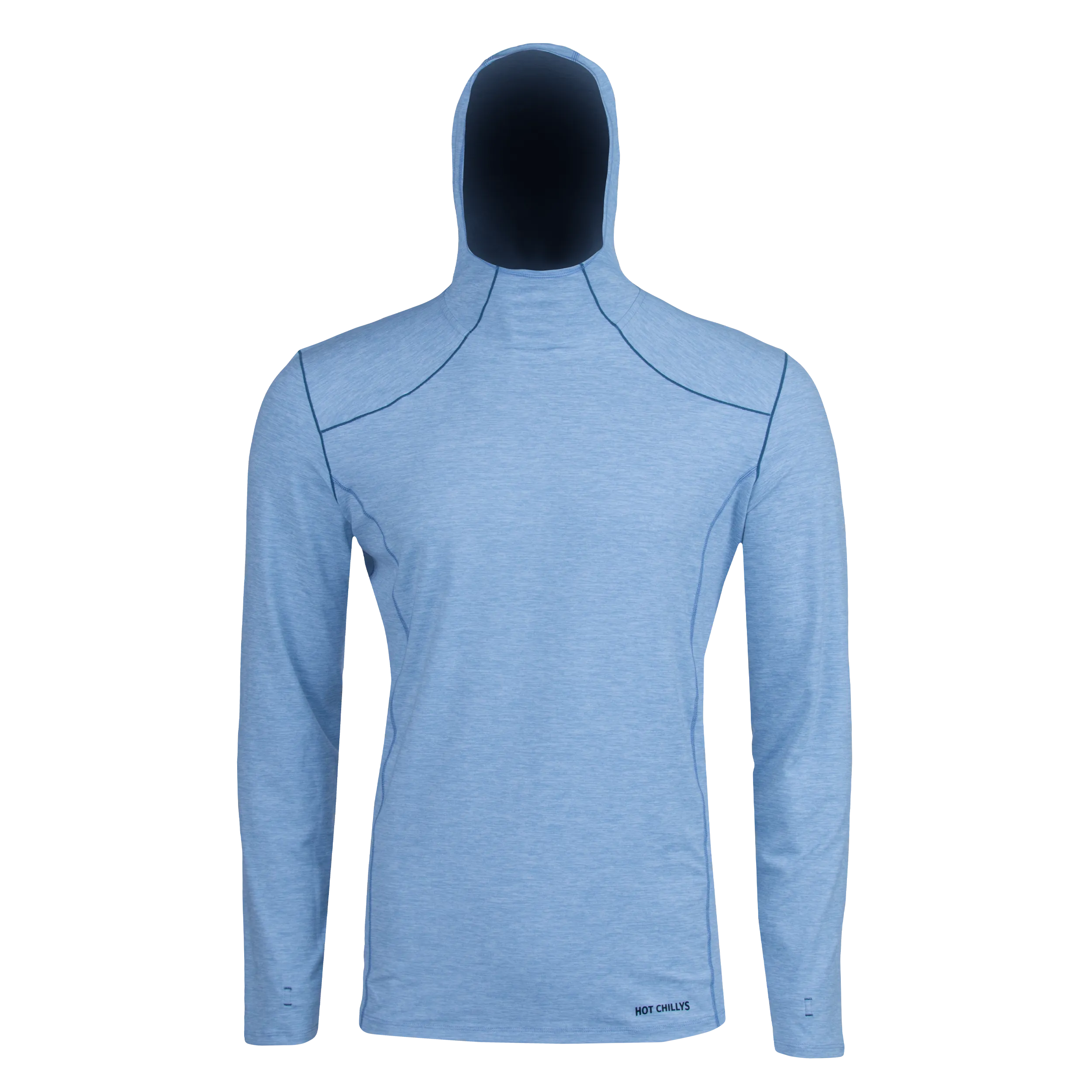 Men's Clima-Tek Hoodie - Ashley Blue Heather