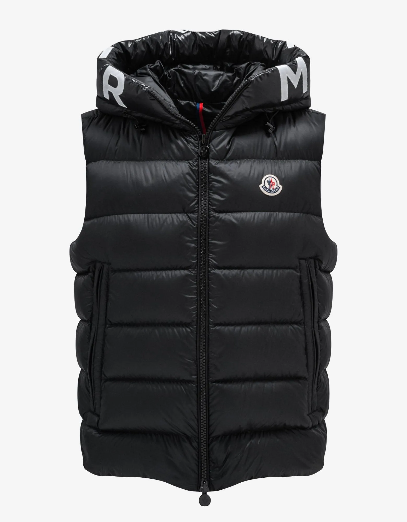 Moncler Montreuil Black Nylon Down Gilet