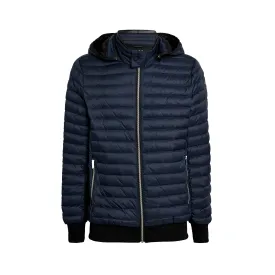 Moose Knuckles Mens Air Down Bomber in Navy