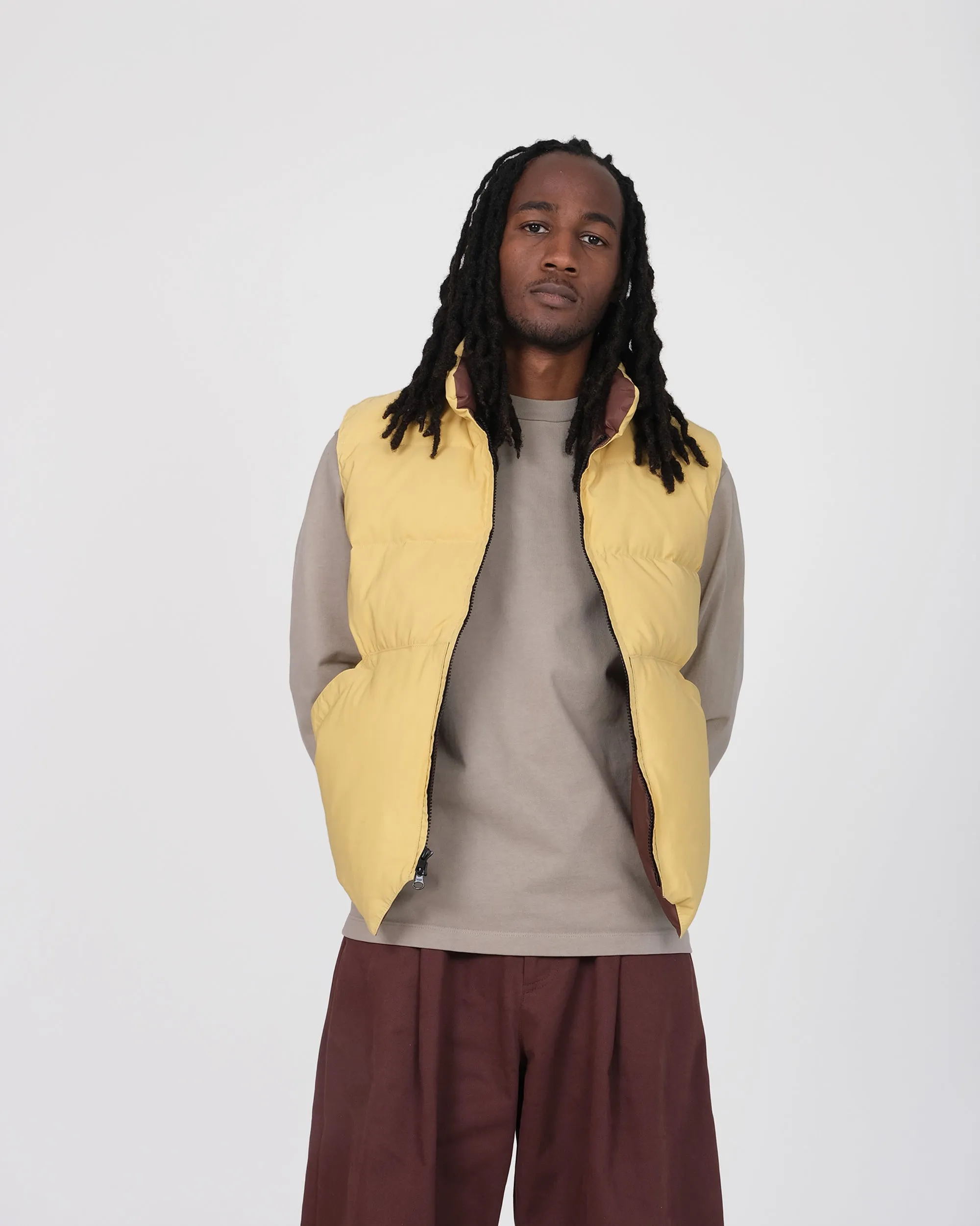 North by Northwest Vest - Butter | Legacy Sizing (Final Sale)