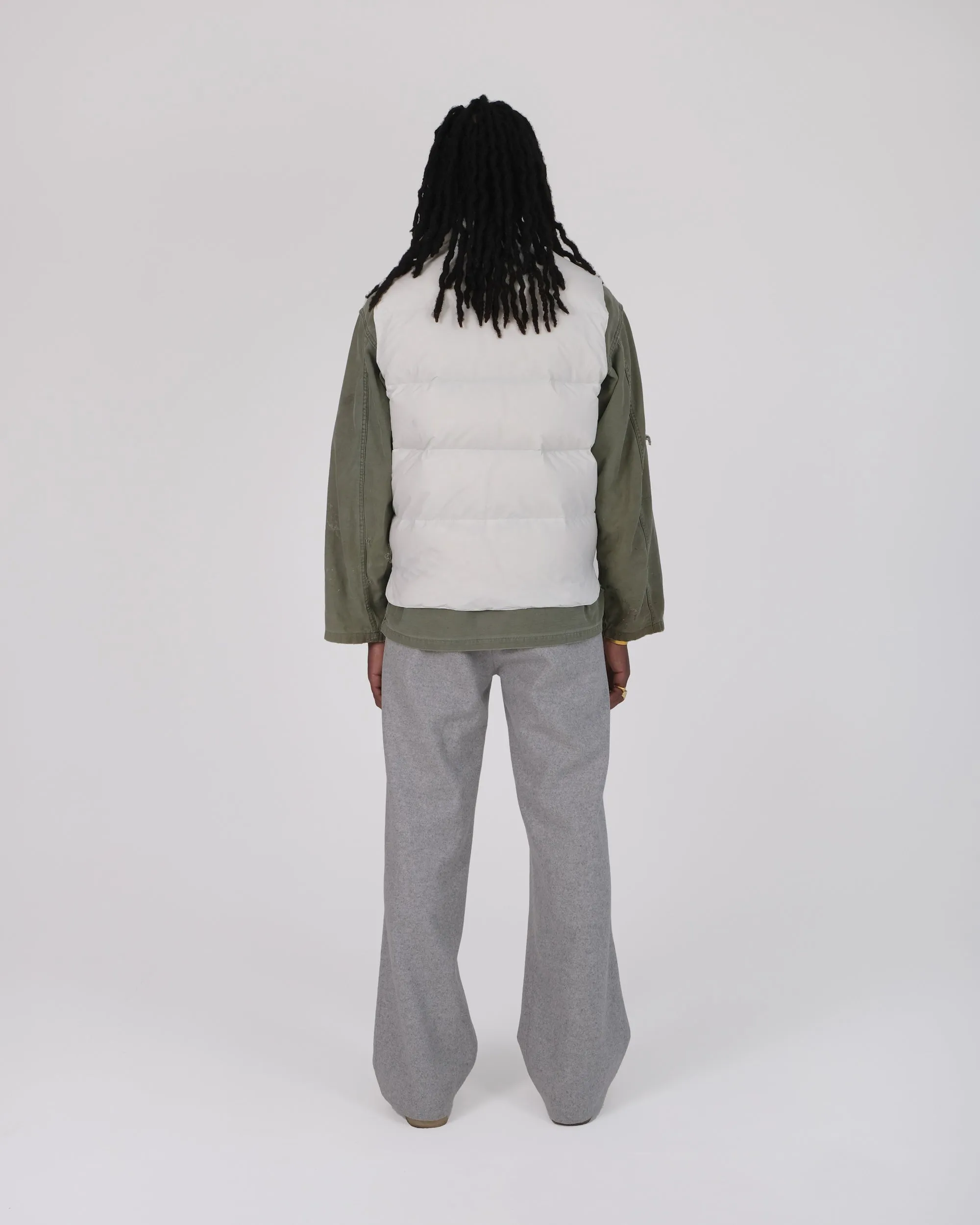 North by Northwest Vest - Nylon - Bone | Legacy Sizing (Final Sale)