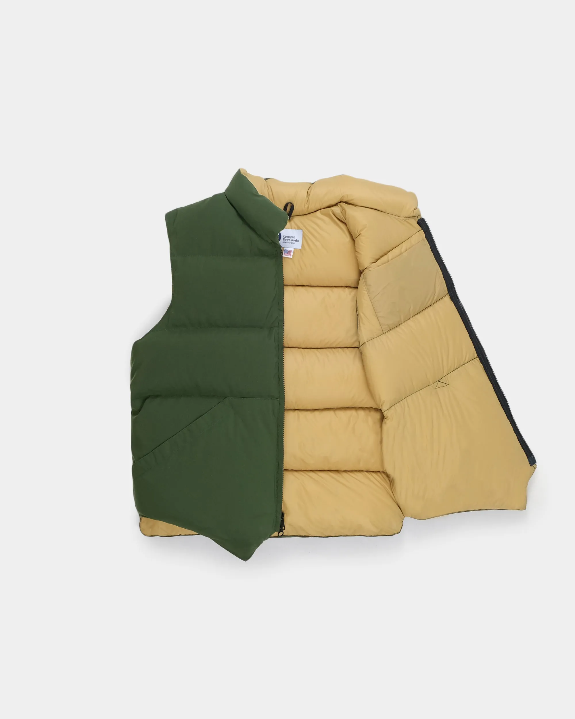 North by Northwest Vest - Olive | Legacy Sizing (Final Sale)