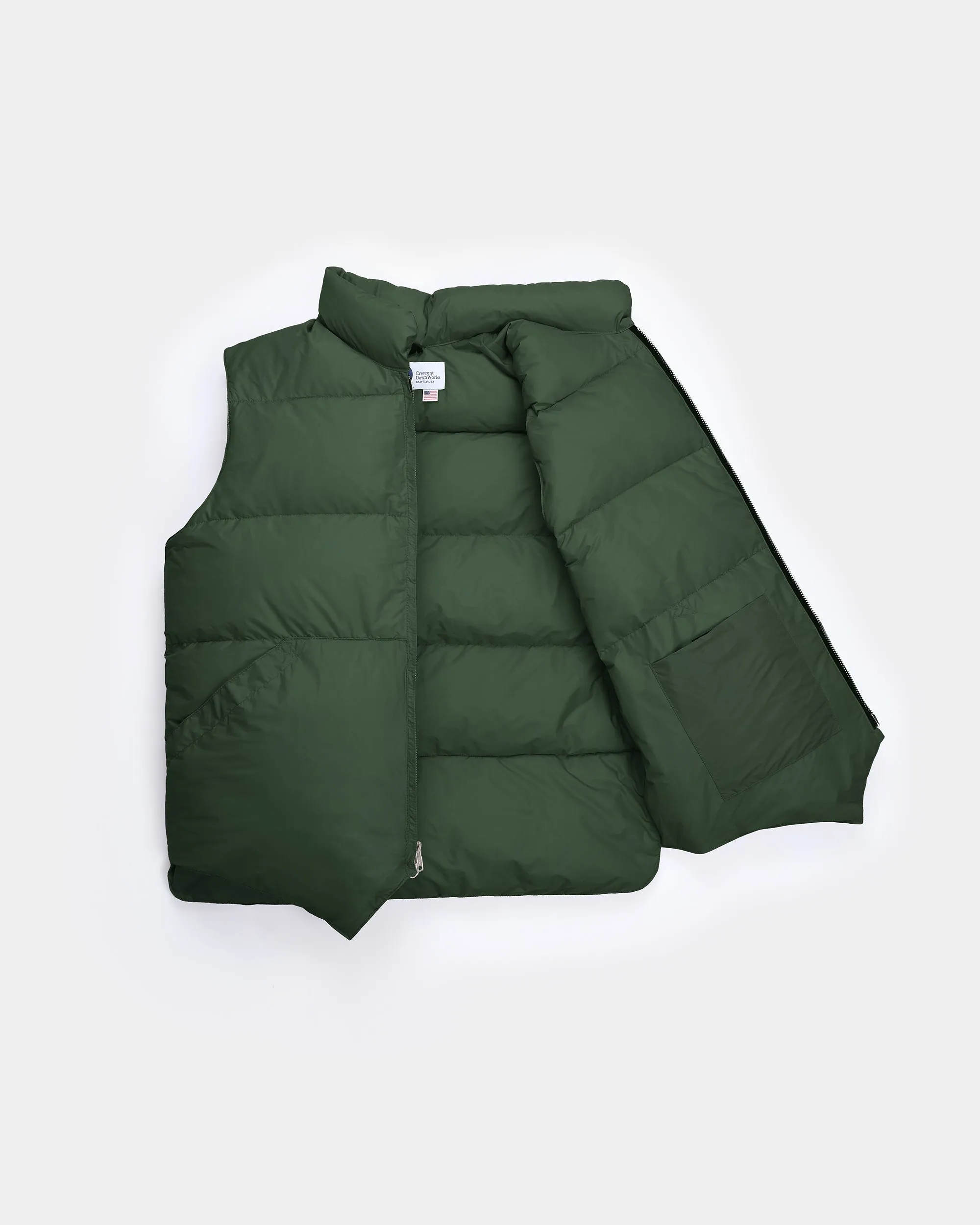 North by Northwest Vest - Streakfree Nylon - Hunter