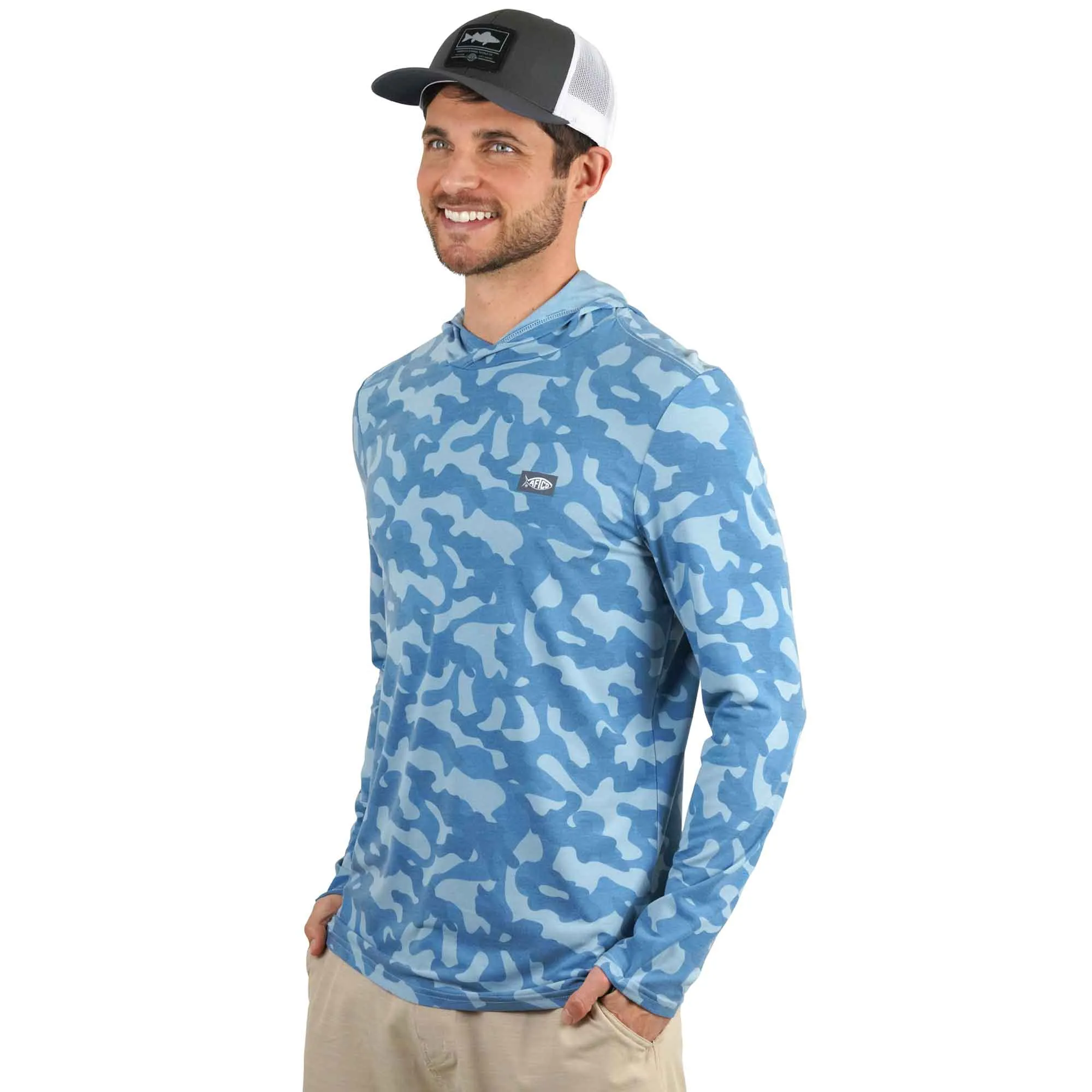 Ocean Bound Hooded Performance Shirt