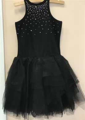 Ooh La La Couture Black Carrie Crystal Dress