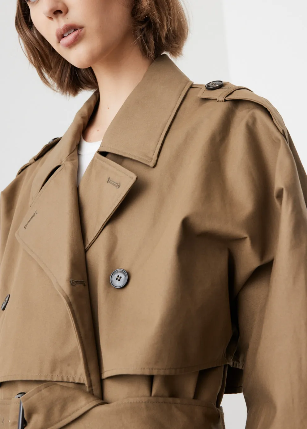 Organic Cotton Trench Coat