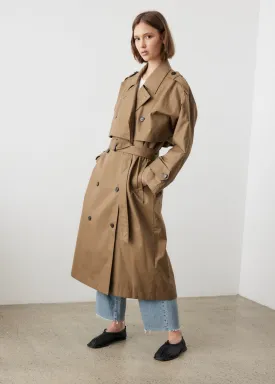 Organic Cotton Trench Coat