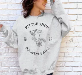 Pittsburgh Pennsylvania Sweatshirt / Pittsburgh