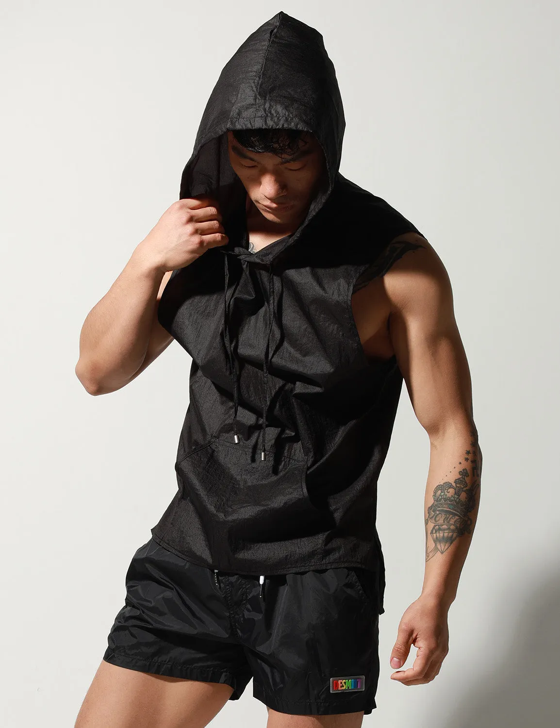 Quick-Dry Sleeveless Hoodie T2003