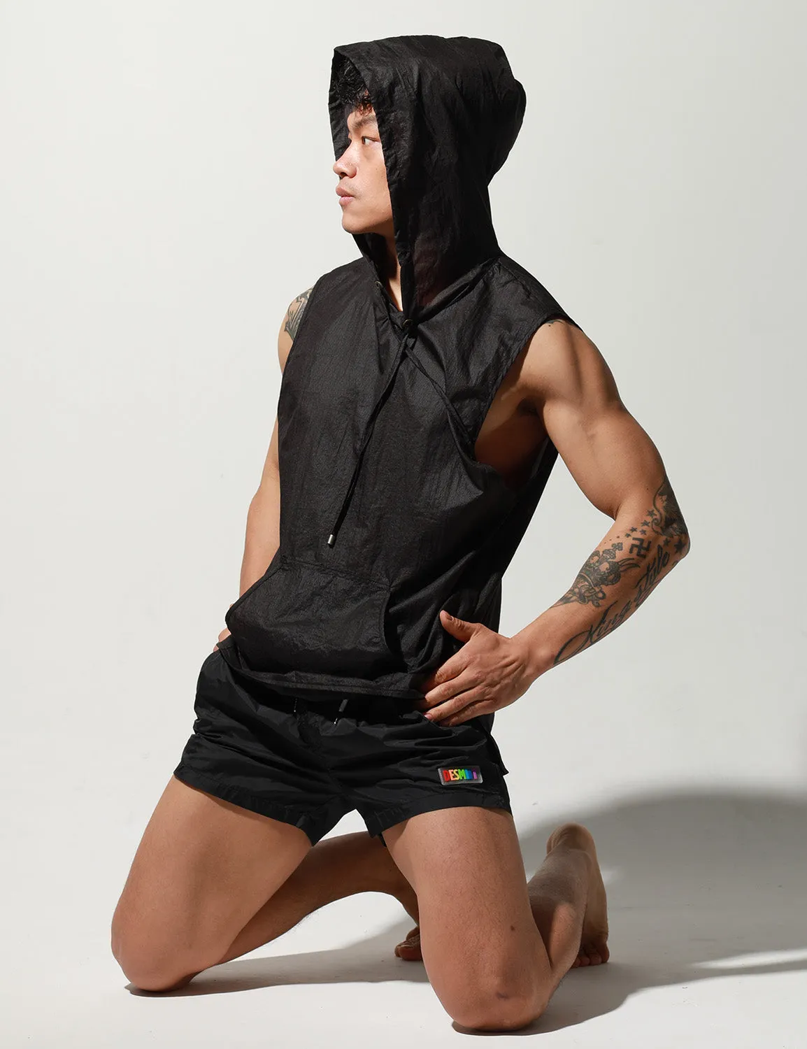 Quick-Dry Sleeveless Hoodie T2003