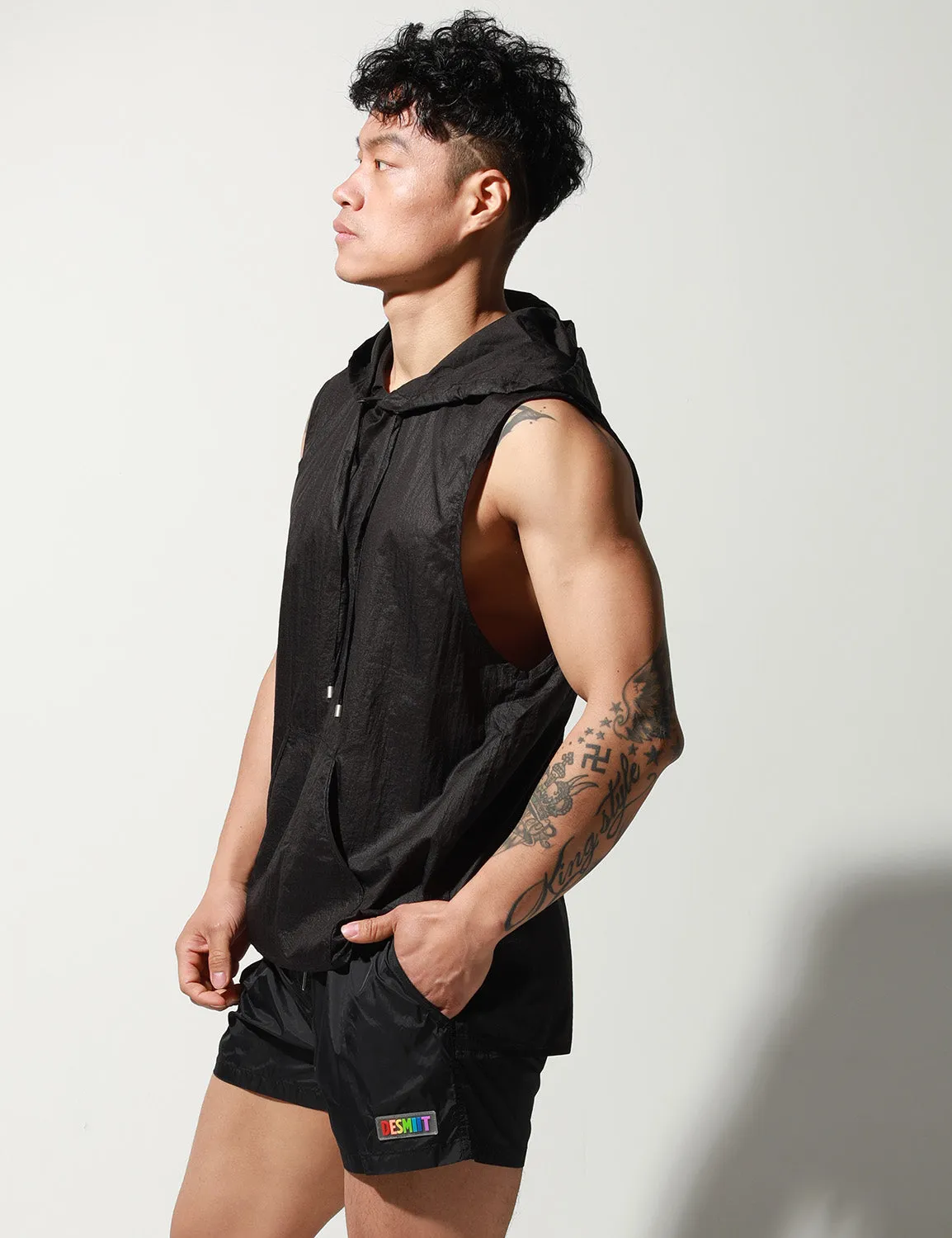 Quick-Dry Sleeveless Hoodie T2003