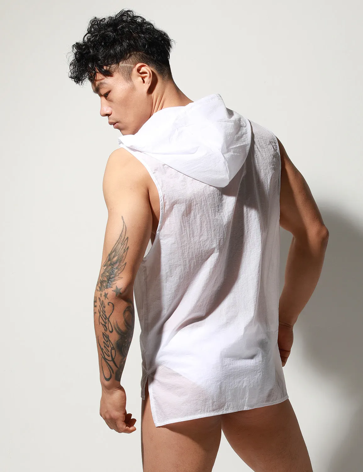 Quick-Dry Sleeveless Hoodie T2003