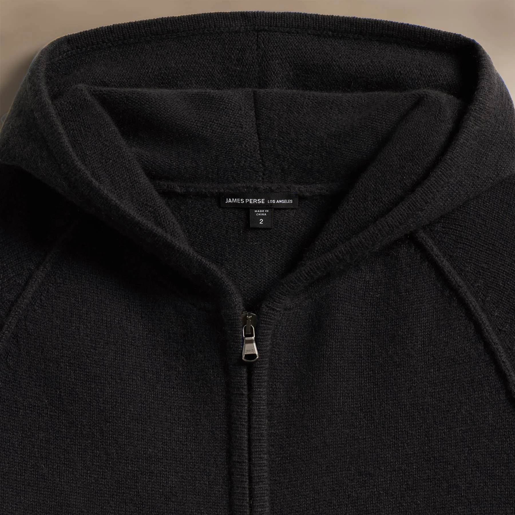 Recycled Cashmere Jacket - Black