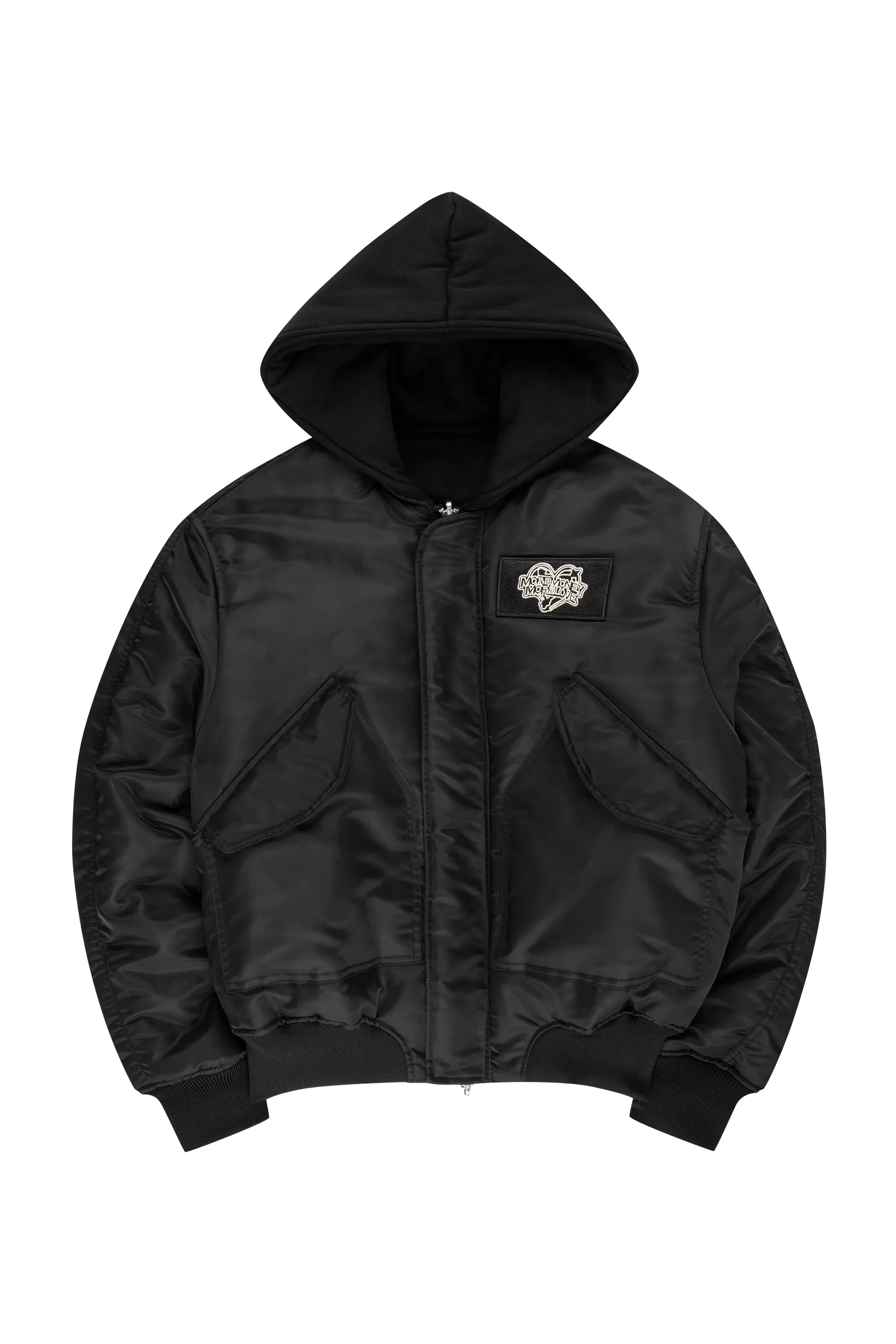 REVERSIBLE BOMBER JACKET BLACK