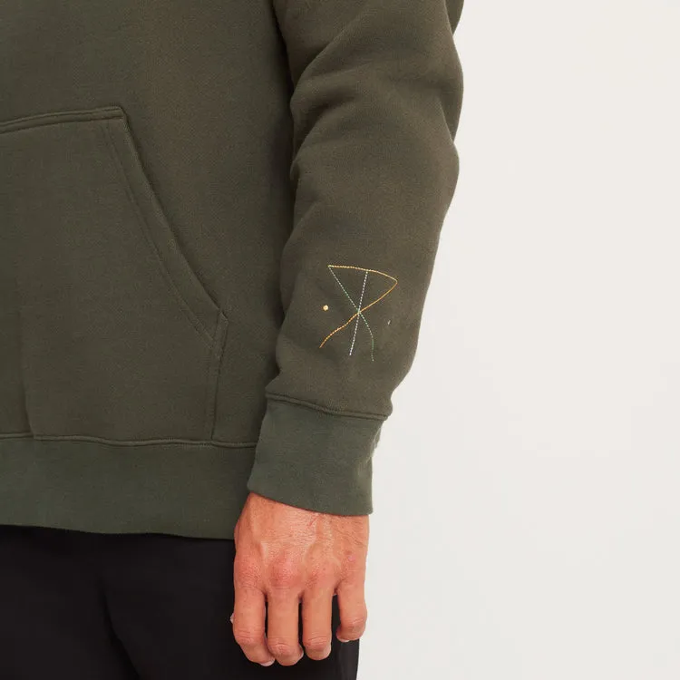 ROARK Bolo Namastay Hoodie - MILITARY