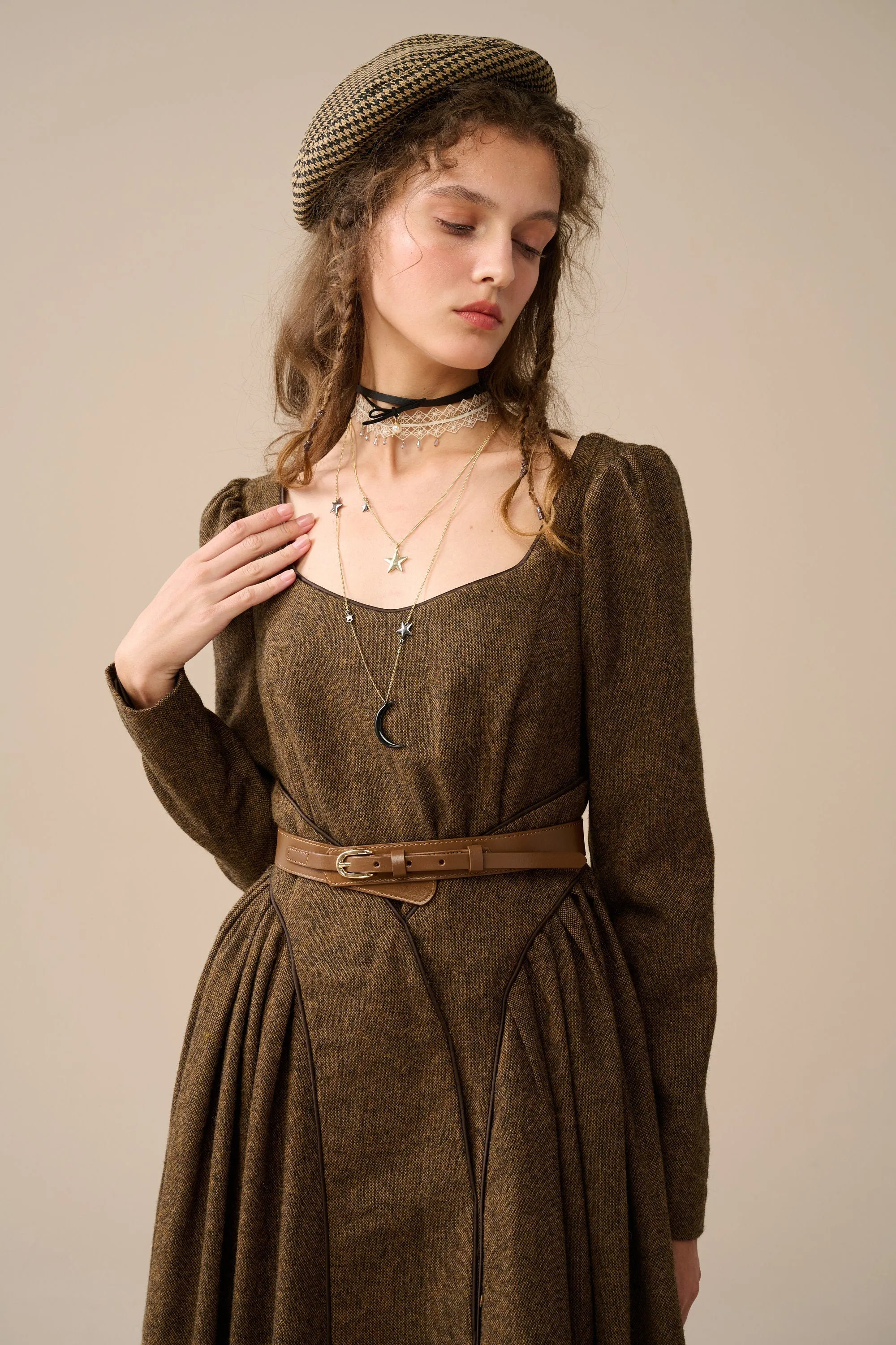 Rosalind 19 | Vintage victorian wool dress