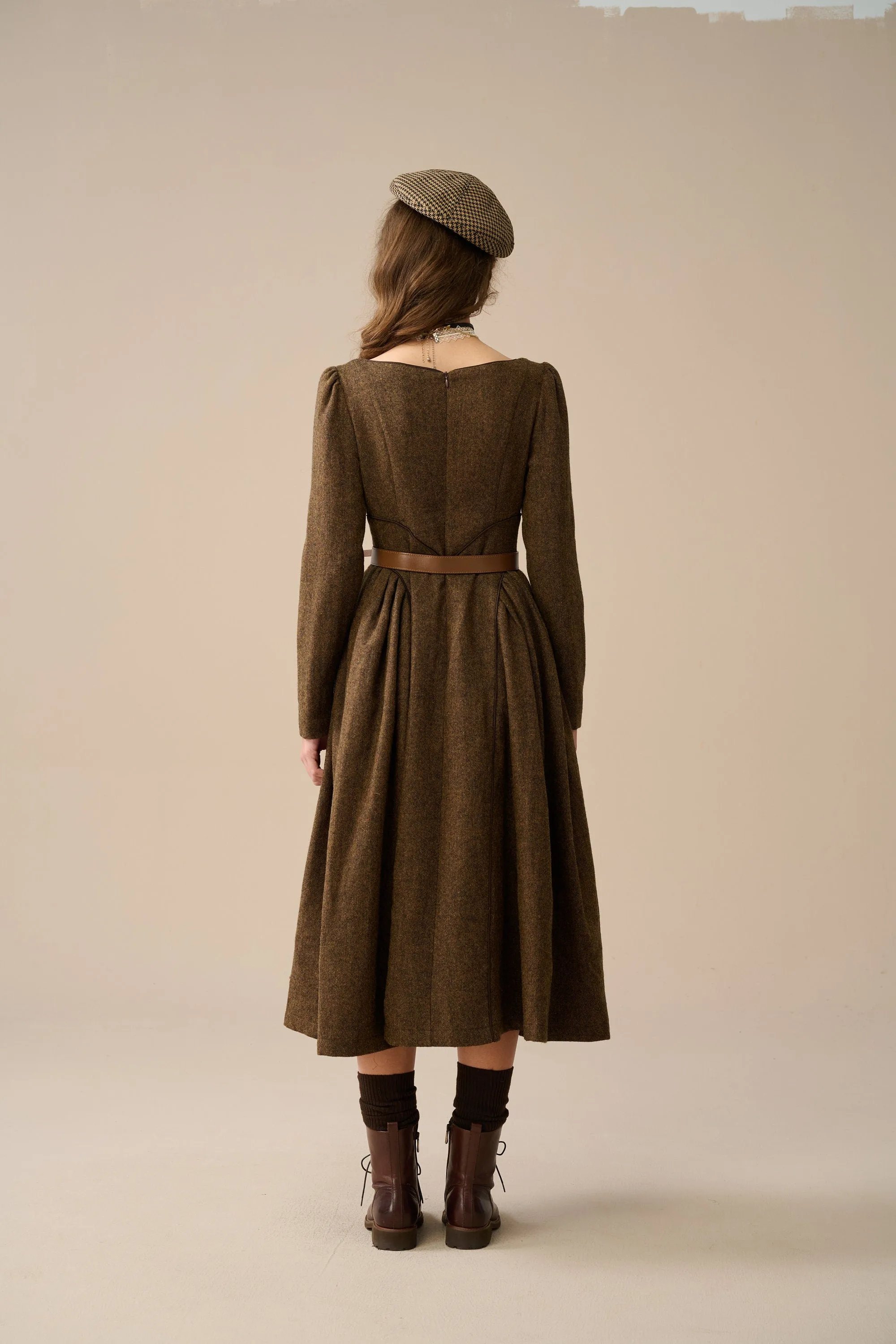 Rosalind 19 | Vintage victorian wool dress