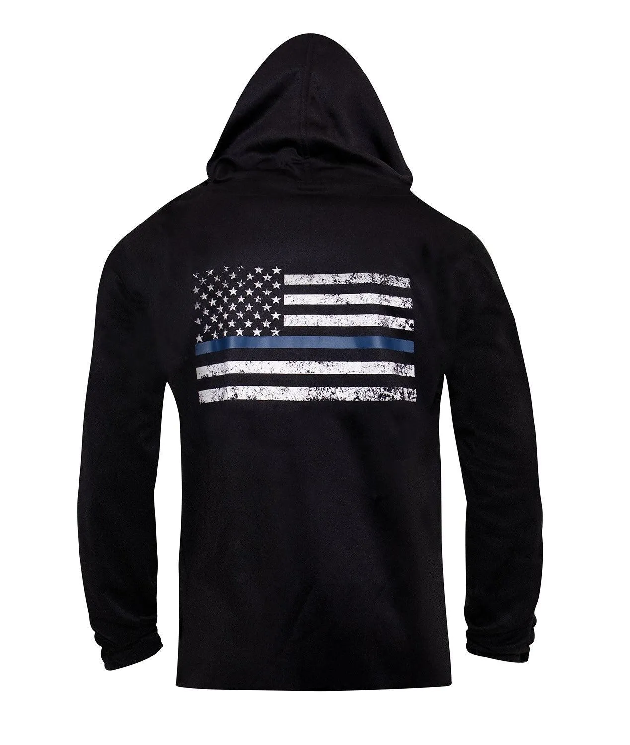 Rothco Thin Blue Line Concealed Carry Zippered Hoodie