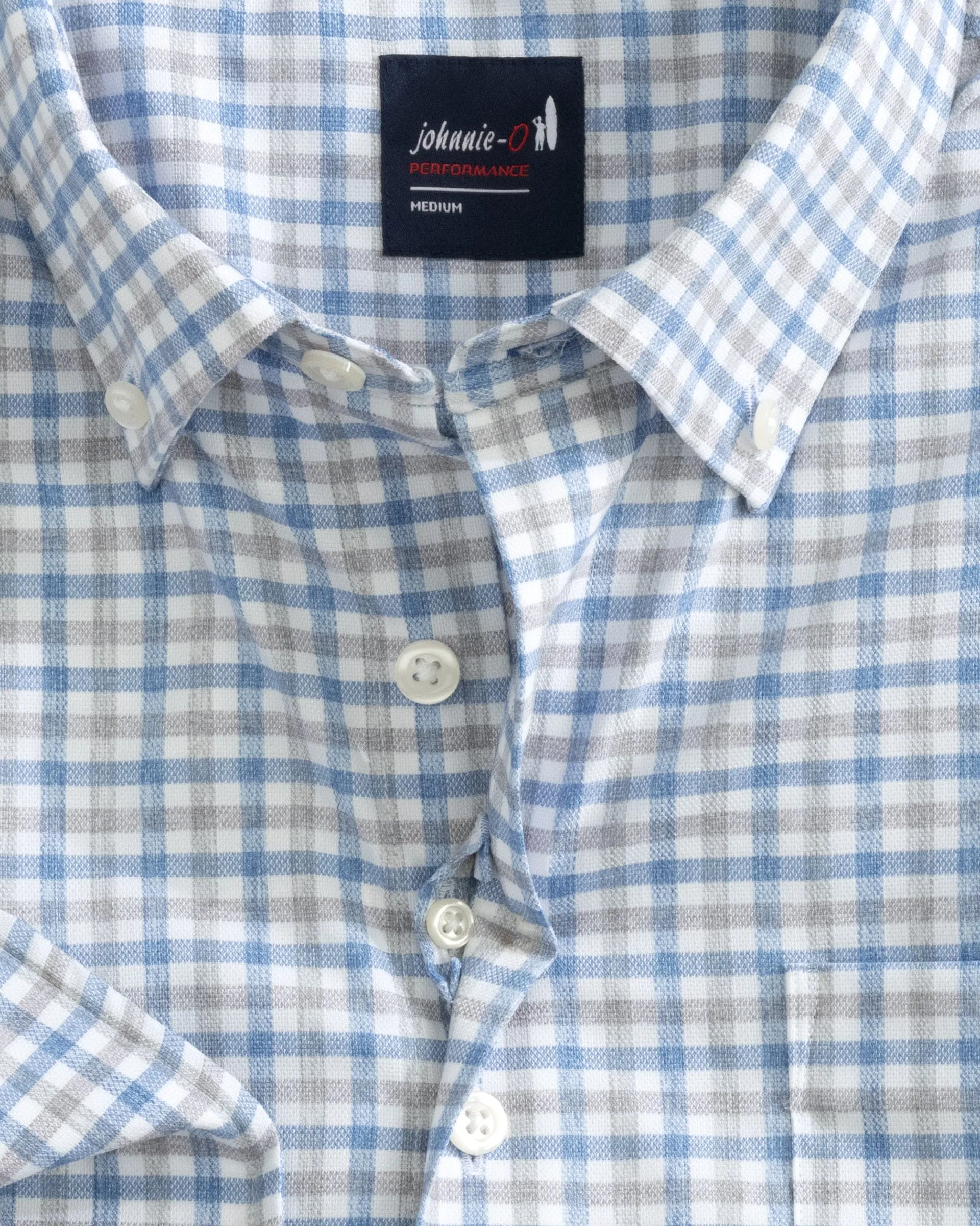 Rylen Performance Button Up Shirt - Wake