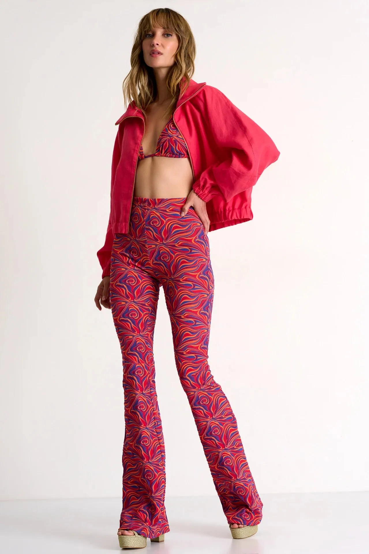 SHAN-STYLISH FLARED PANTS-GROOVY