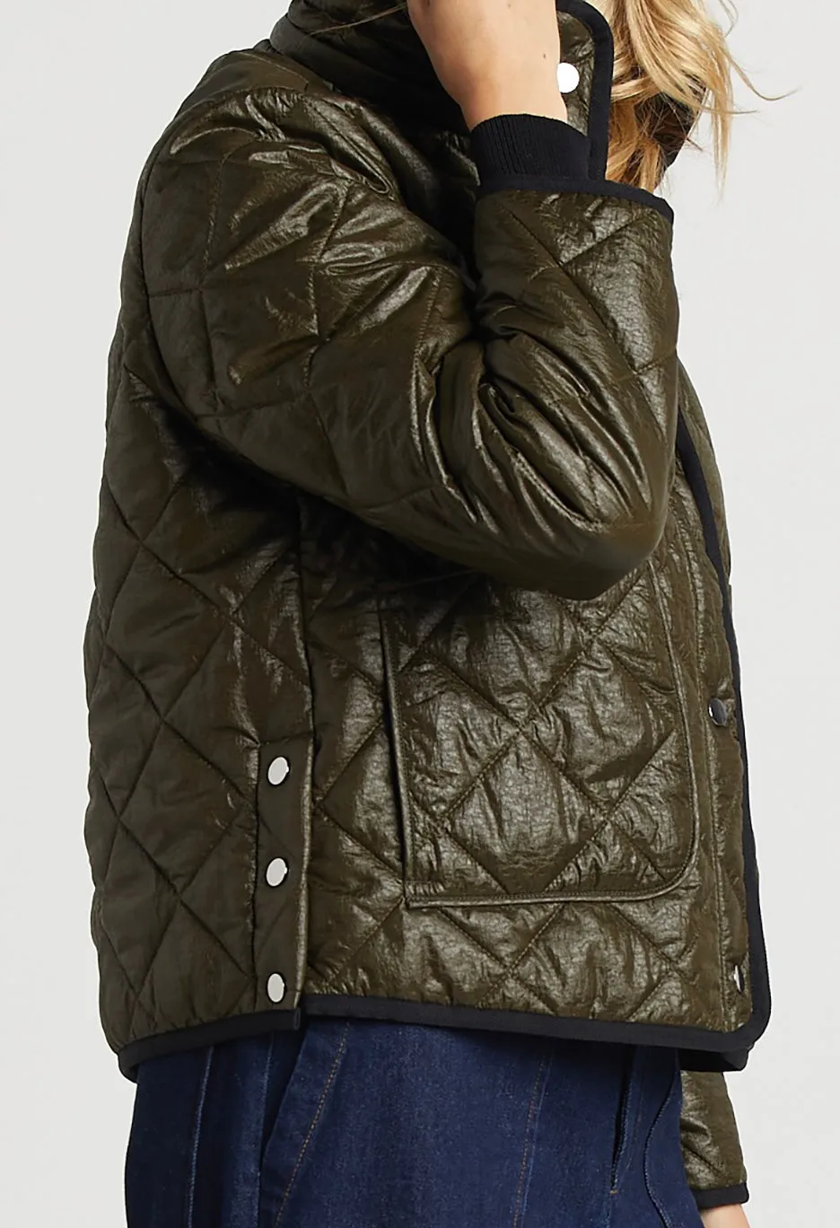 Shelby Short Quilted Hooded Jacket