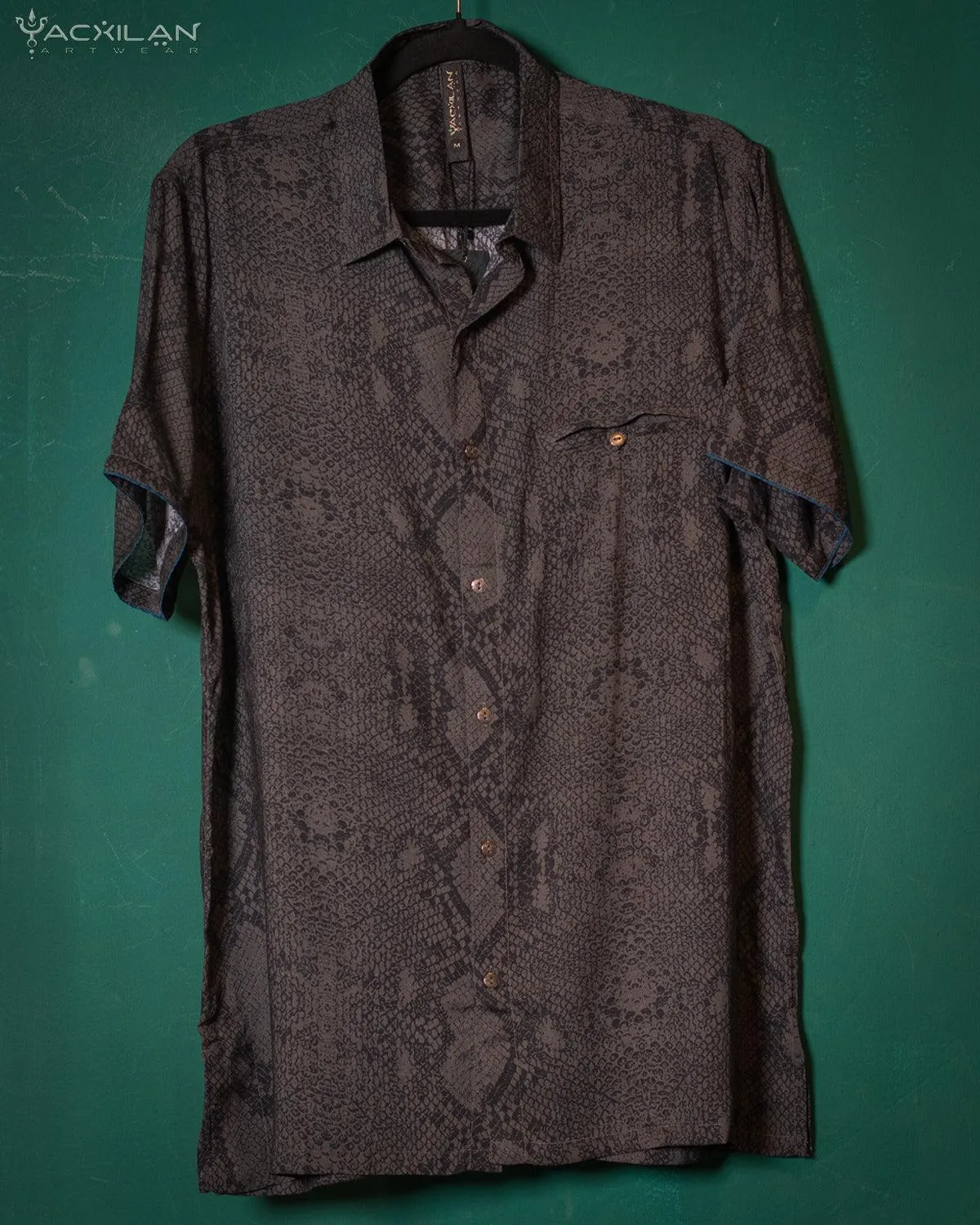 Shirt Men Half Sleeves / Bamboo - SNAKO