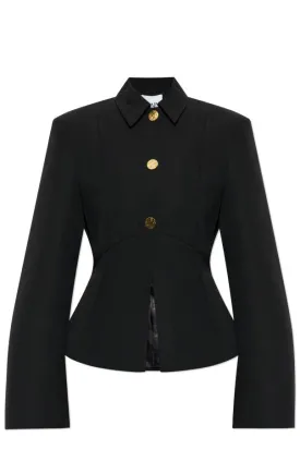 SUITING BLAZER WITH GOLD BUTTONS