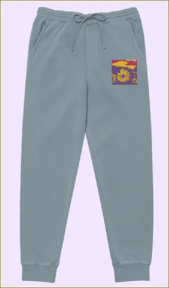 Sunflower Sunset ~ Pigment-Dyed Unisex Sweatpants