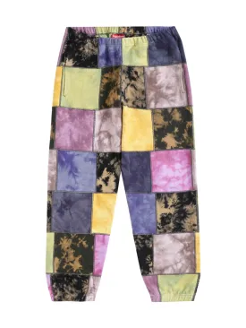 Supreme Patchwork Tie Dye Sweatpants Tie Dye [SS19]