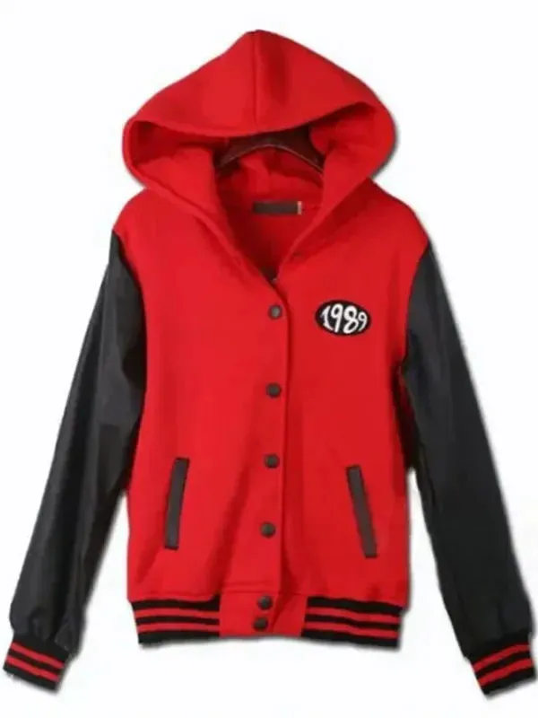 Taylor Swift 1989 Hooded Varsity Jacket