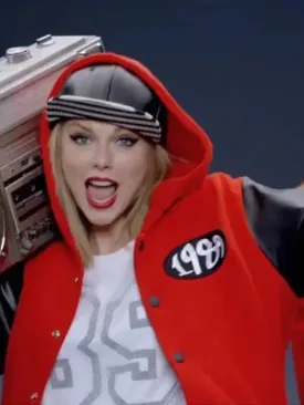 Taylor Swift 1989 Hooded Varsity Jacket