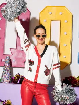 Texas Tech Queen of Sparkles Varsity Cardigan