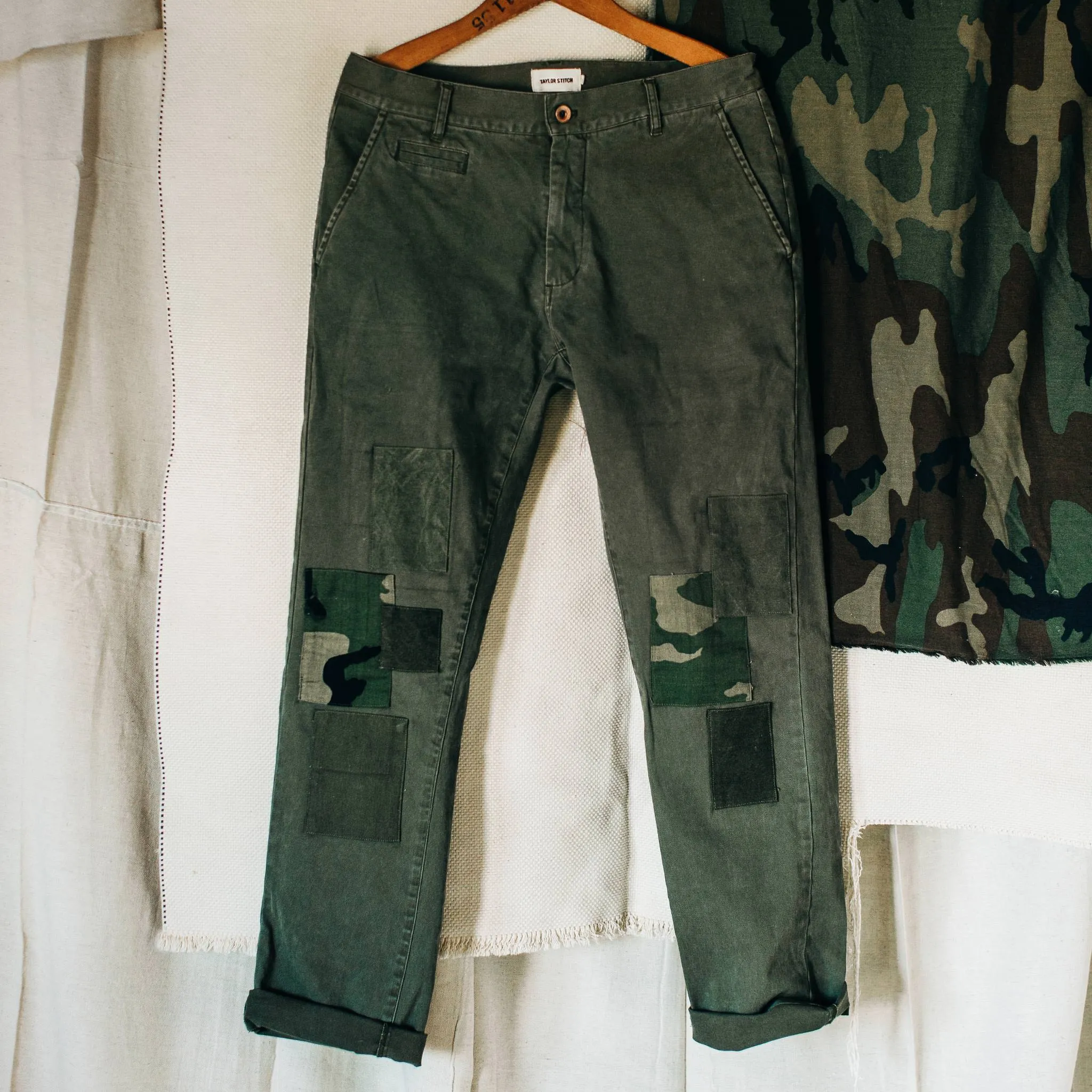 The Atelier and Repairs Chino in Olive