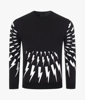 The Radial Fair-Isle Thunderbolt Sweatshirt