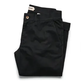 The Slim Chino in Organic Coal